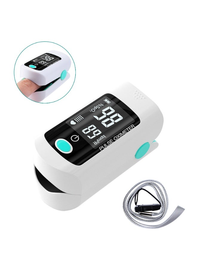 Bukela Fingertip Pulse Oximeter – SpO2 & Heart Rate Monitor for Kids, Children & Adults – Accurate LED Display, Includes Batteries & Lanyard, Home & Personal Use - Image 3